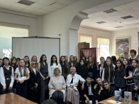 Творческая встреча с писателем Еленой Усачёвой прошла в ЧИ БГУ